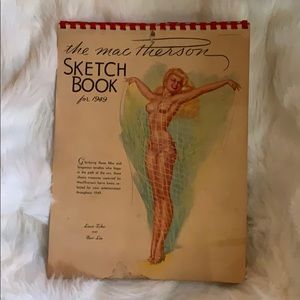 The MacPherson Sketch Book for 1949 Pinup Art